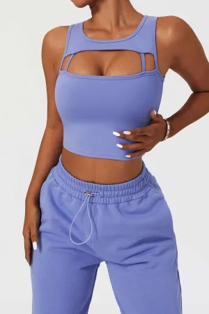 Active Cutout Sports Bra