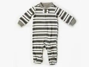 Baby Onesie - Gray Stripes