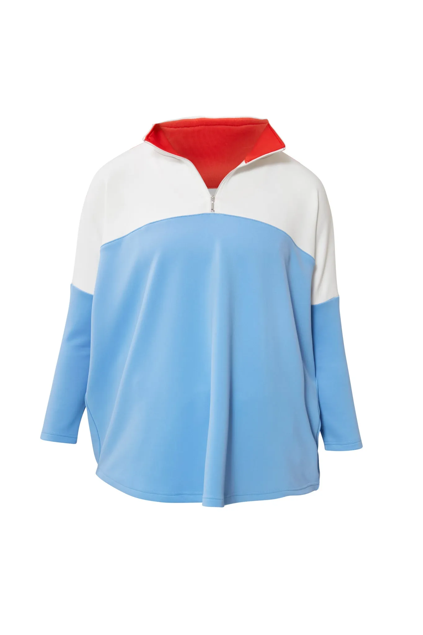 Boogie Down Blue Amelie Quarter Zip