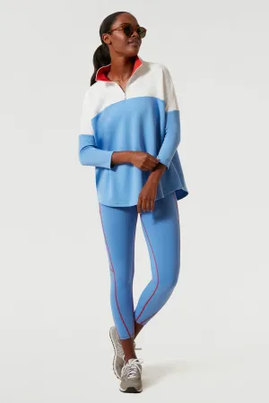 Boogie Down Blue Amelie Quarter Zip