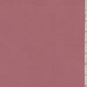 Brick Pink Double Brushed Jersey Knit Fabric