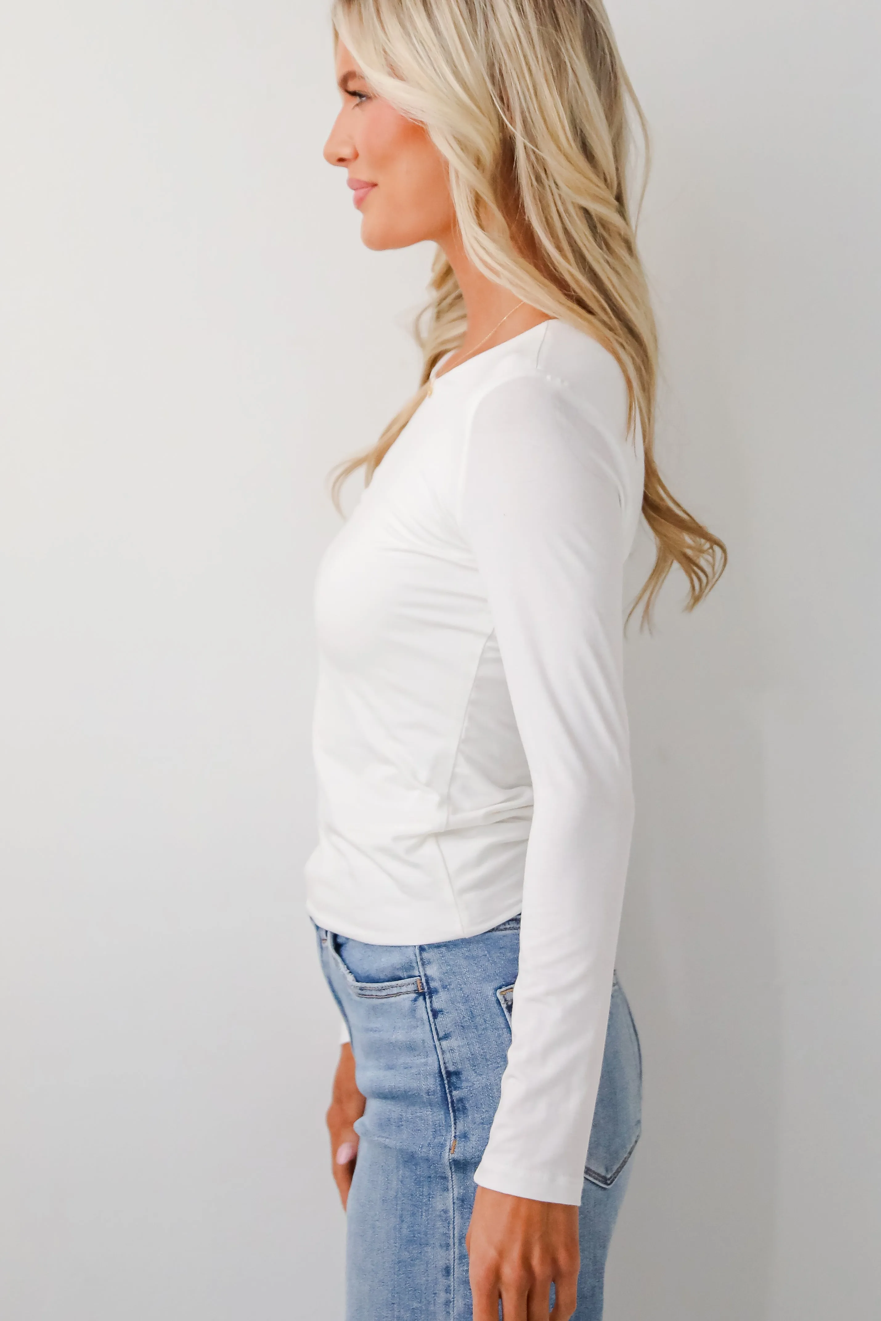 Camille Everyday Long Sleeve Top - DOORBUSTER