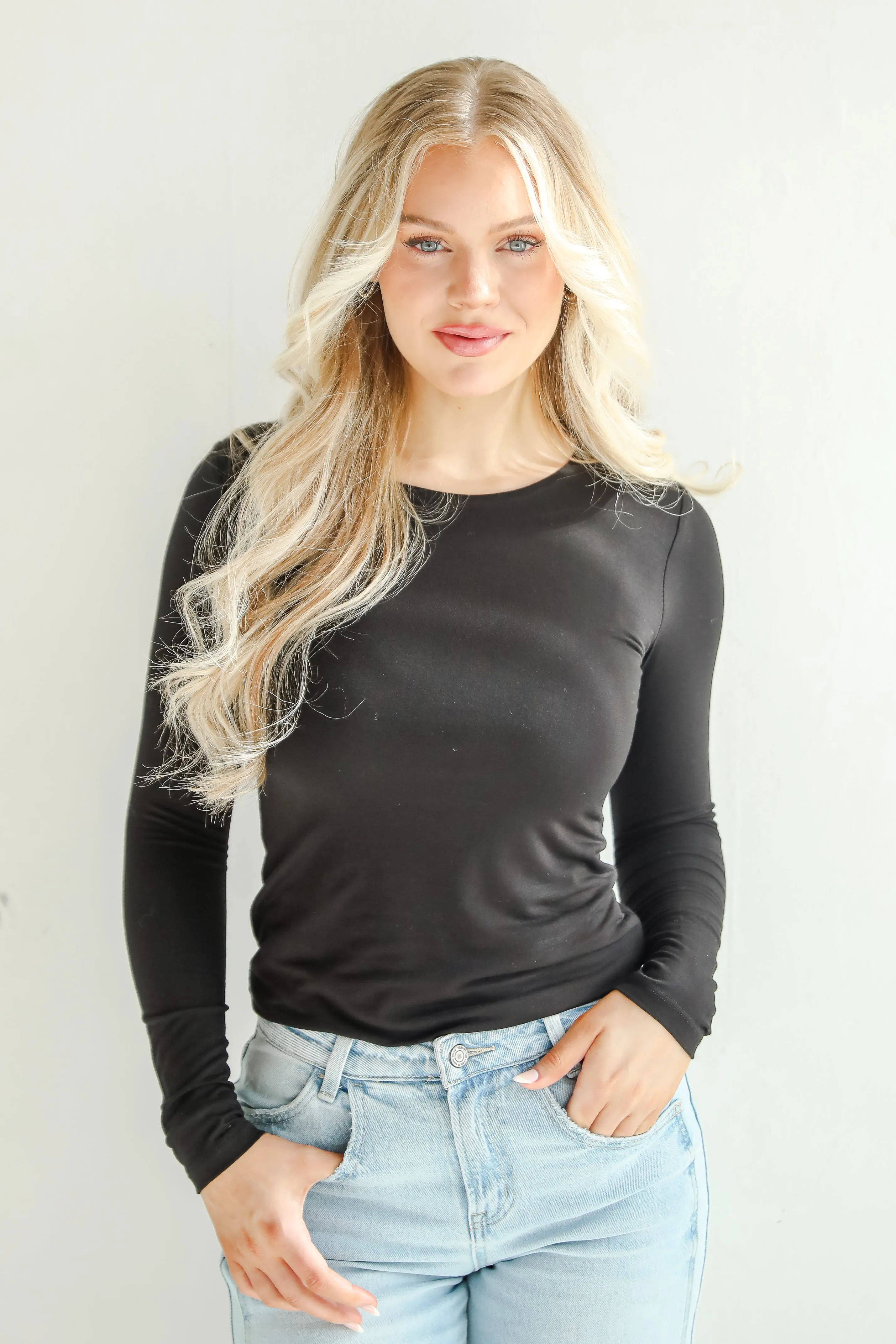 Camille Everyday Long Sleeve Top - DOORBUSTER