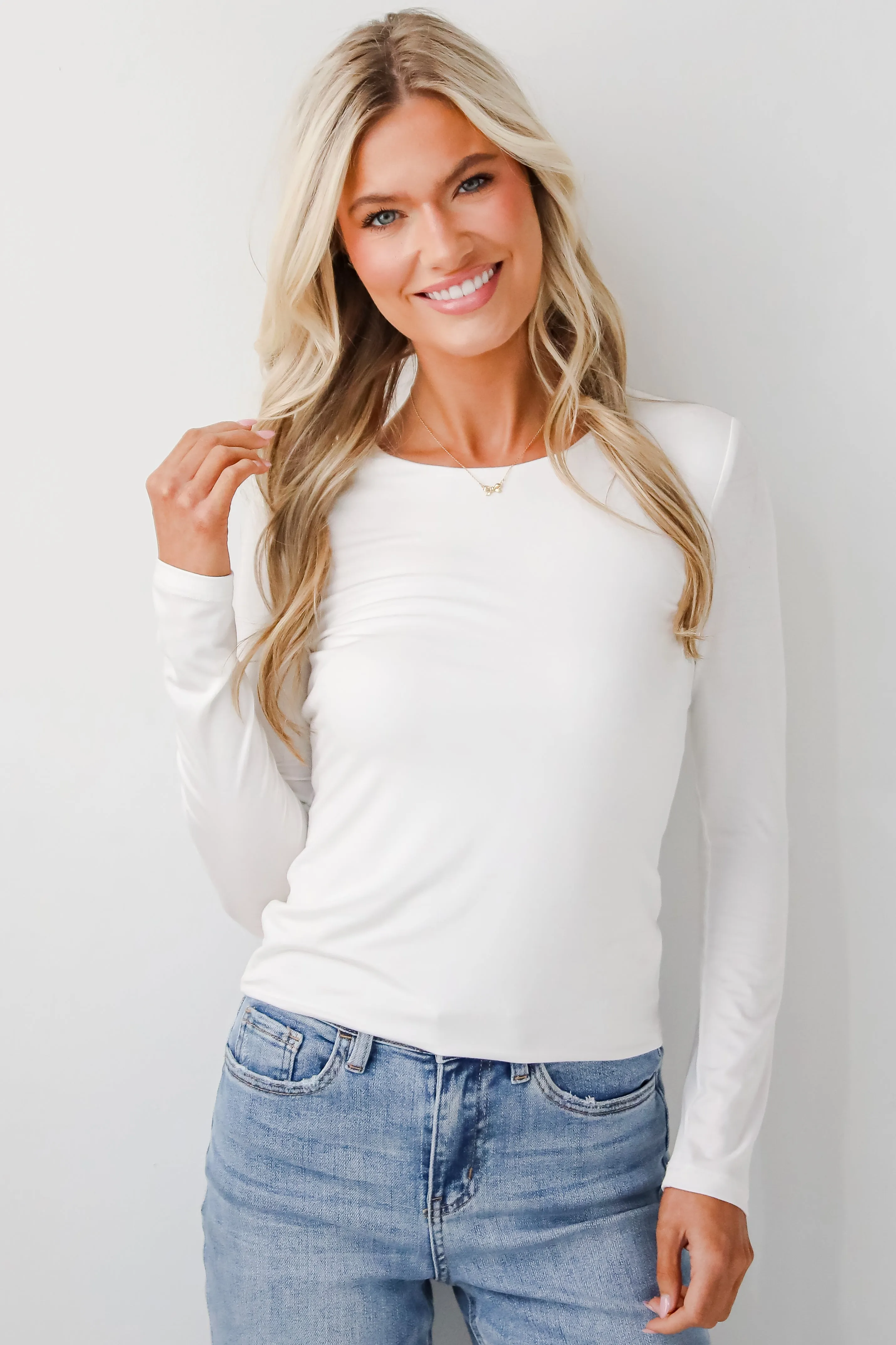 Camille Everyday Long Sleeve Top - DOORBUSTER