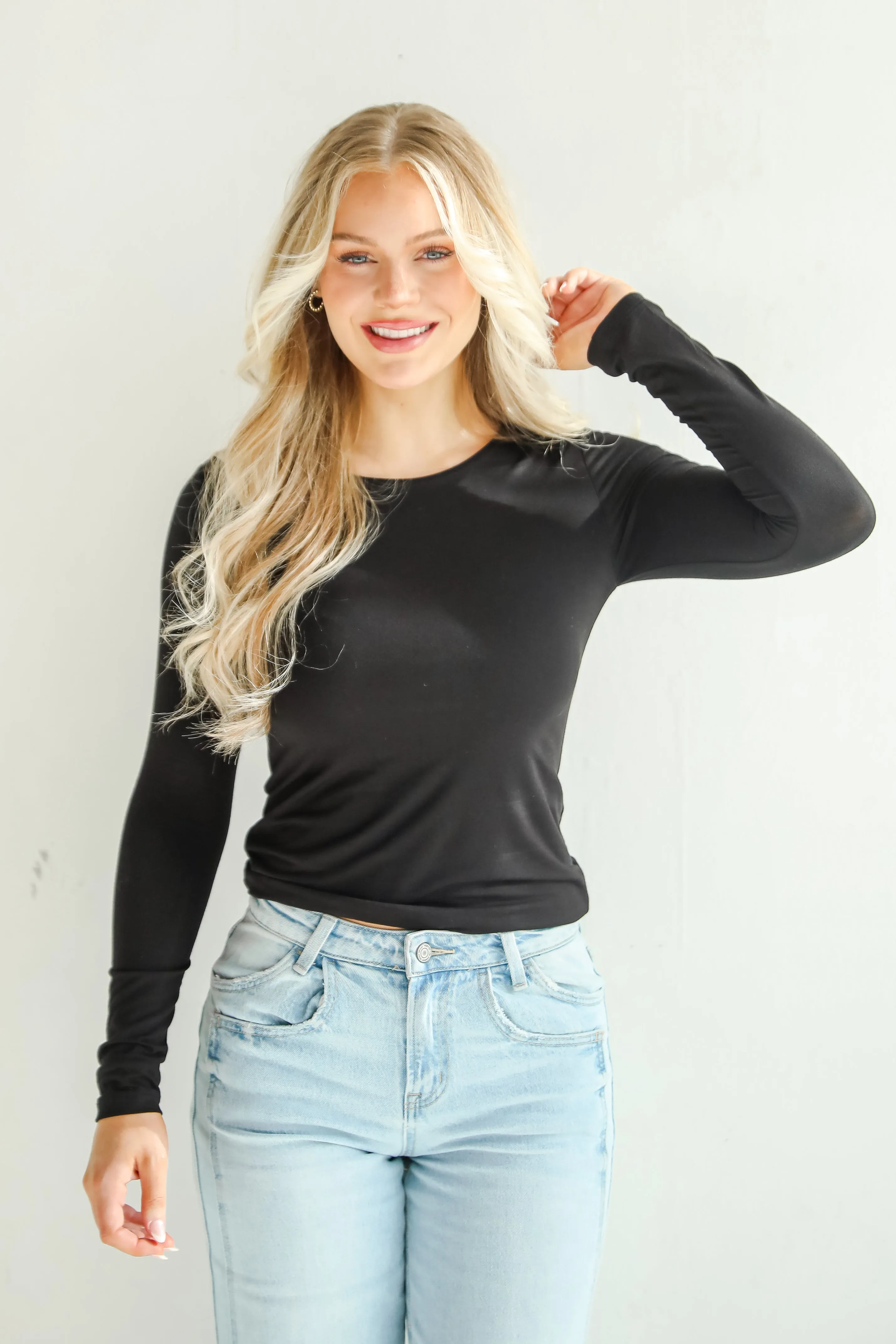 Camille Everyday Long Sleeve Top - DOORBUSTER