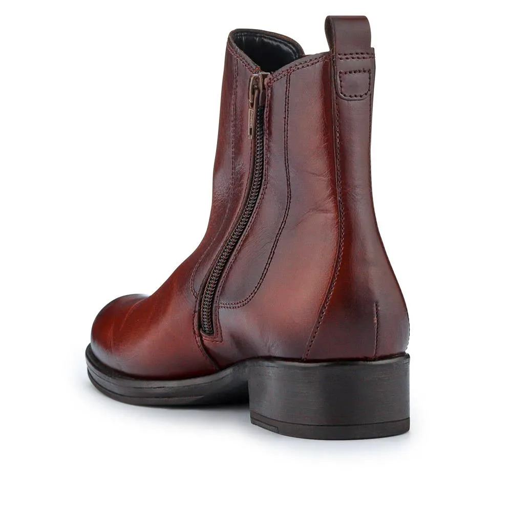 Casual Leather Chelsea Boots - GAB40534 / 327 565