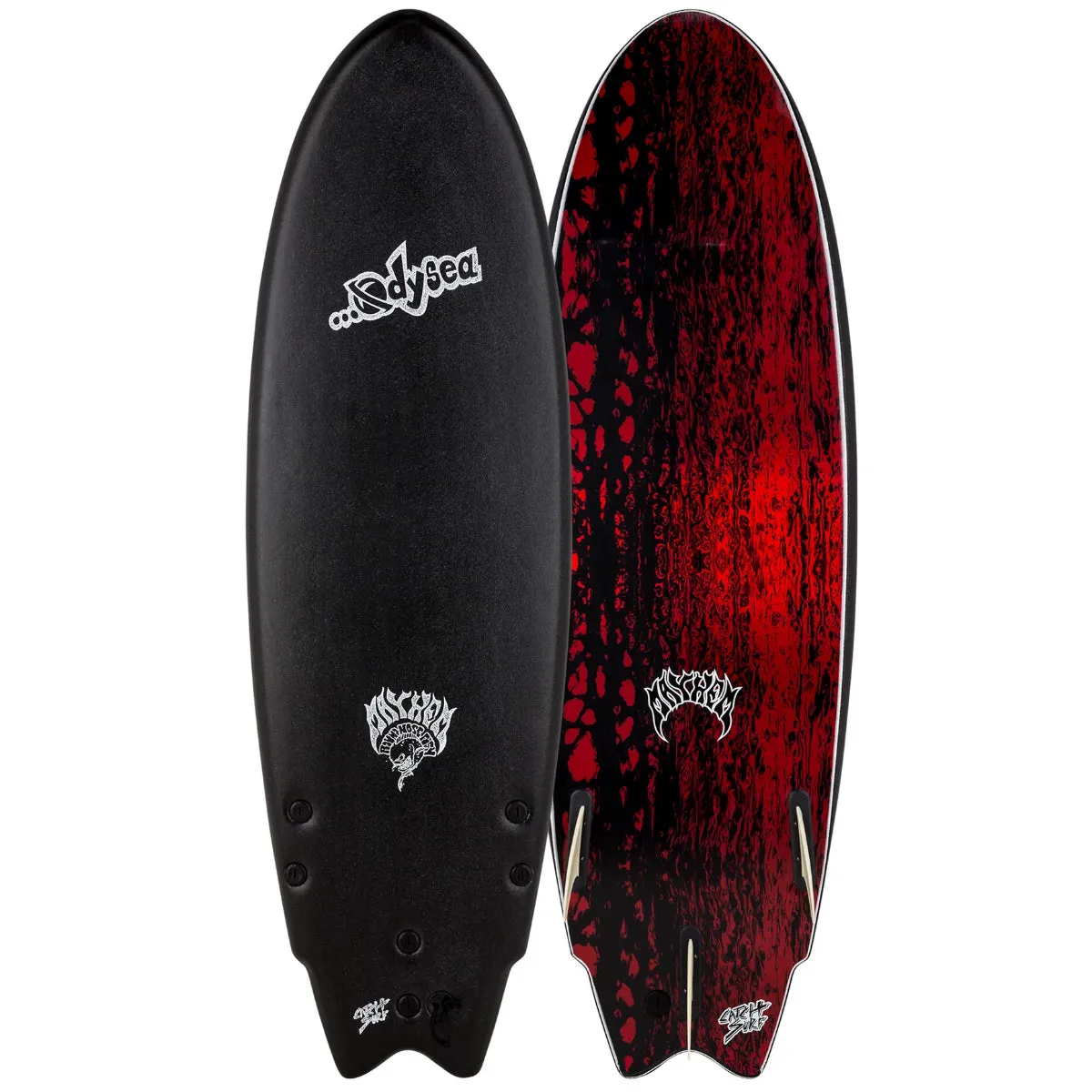 Catch Surf Odysea × Lost RNF 6'5 x 21 ½ x 3 Surfboard - Black