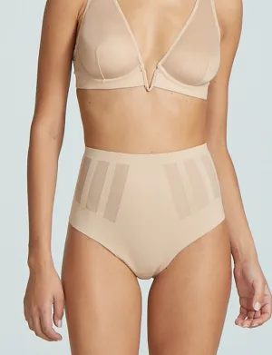 Commando Luxe Control Thong in Beige