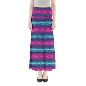 Dimensional Brightburn Full Length Maxi Skirt