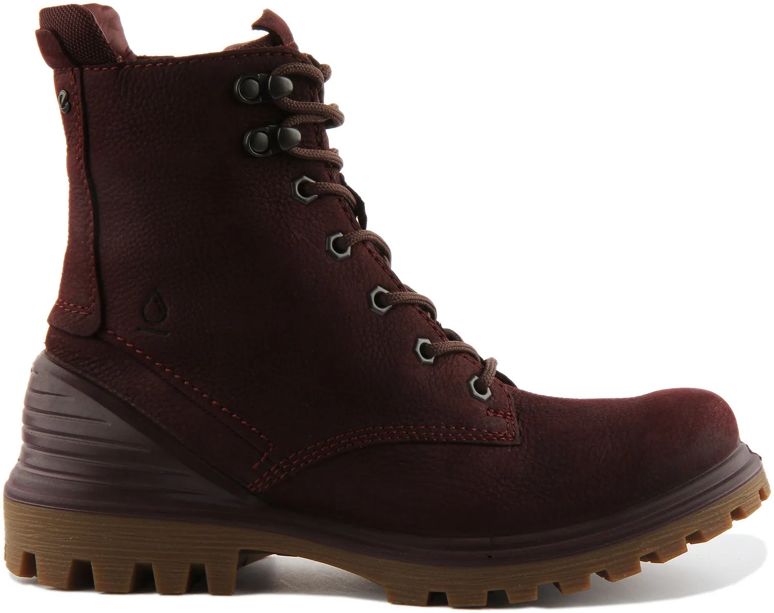 Ecco Tredtray In Burgundy For Women