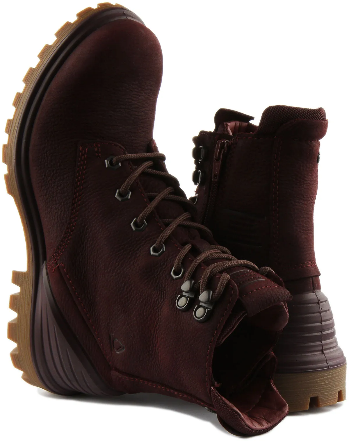 Ecco Tredtray In Burgundy For Women