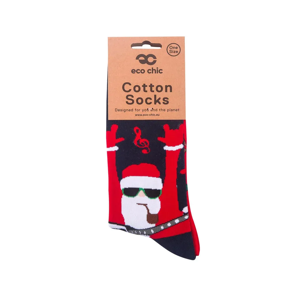 Eco Chic Eco-Friendly Christmas Funky Bamboo Socks