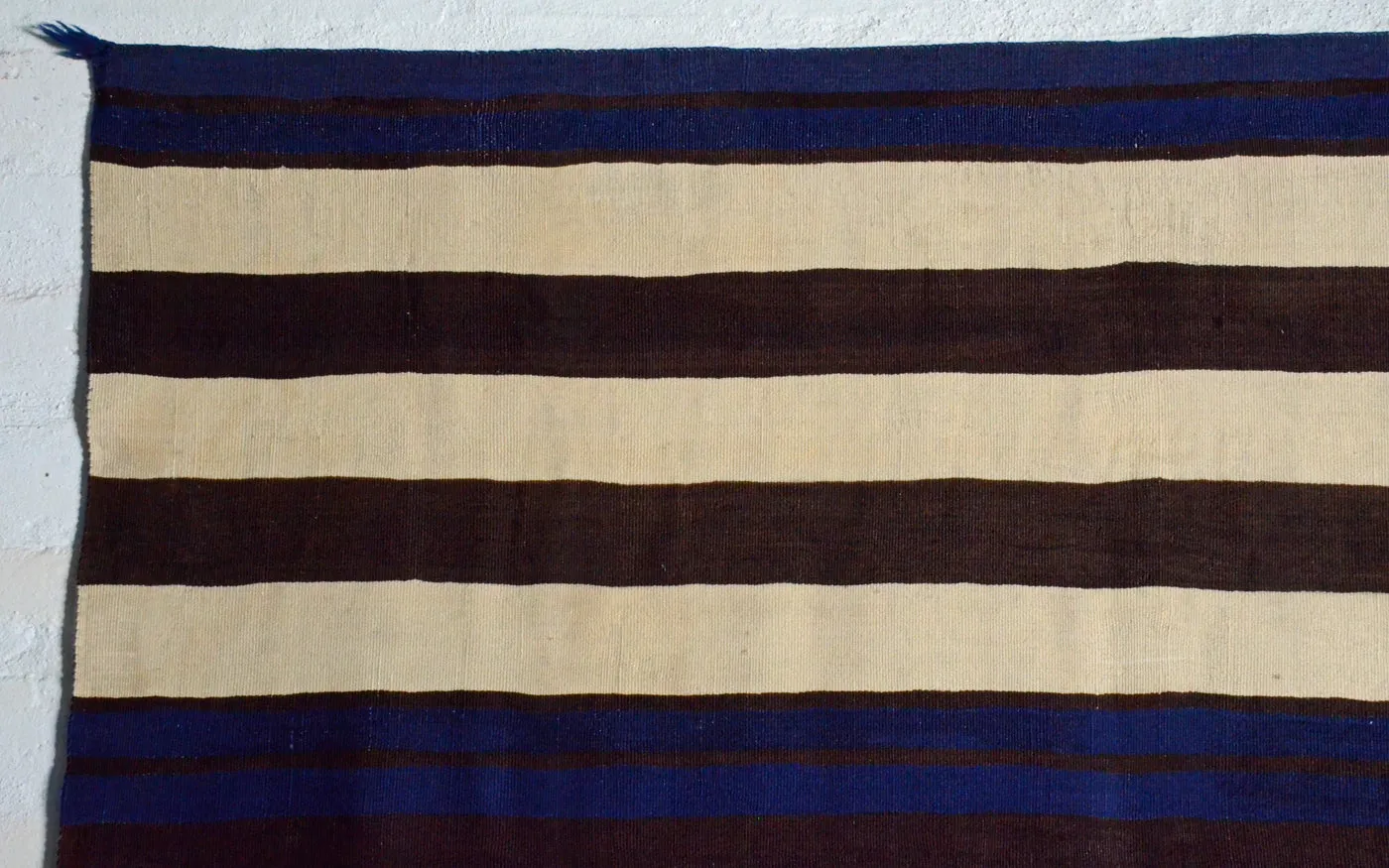 First Phase Chief Blanket Early Classic Ute Style : 1st Phase : Historic Navajo Weaving :  51" x 68" (5'8.5" x 4'3") Call for Pricing