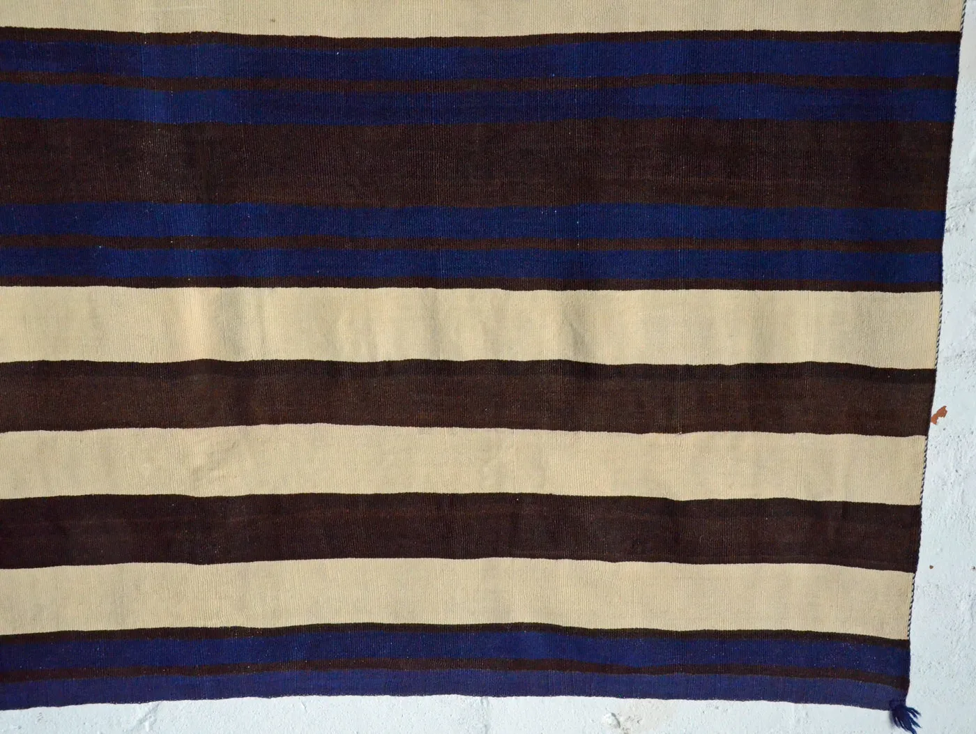 First Phase Chief Blanket Early Classic Ute Style : 1st Phase : Historic Navajo Weaving :  51" x 68" (5'8.5" x 4'3") Call for Pricing