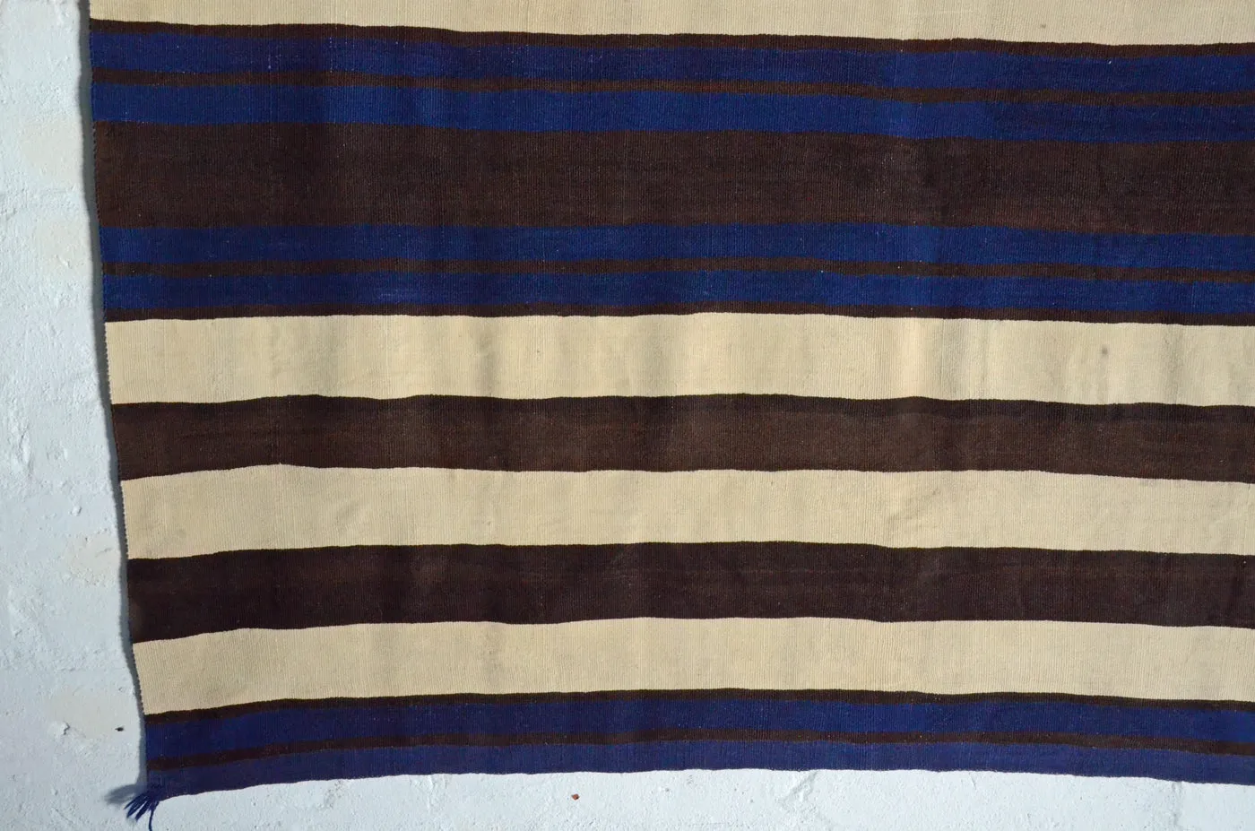 First Phase Chief Blanket Early Classic Ute Style : 1st Phase : Historic Navajo Weaving :  51" x 68" (5'8.5" x 4'3") Call for Pricing