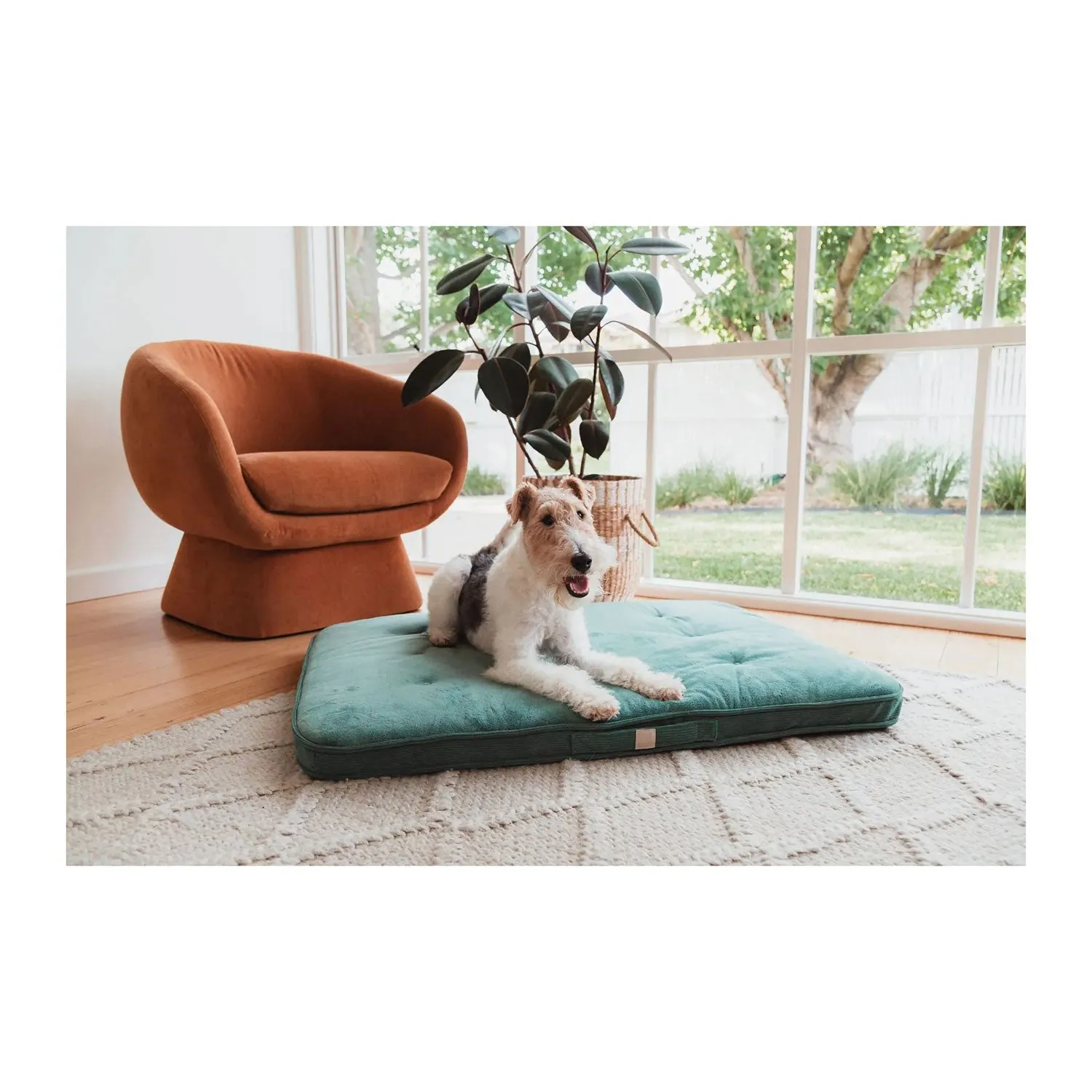 FuzzYard Life Lounge Mat Myrtle Green