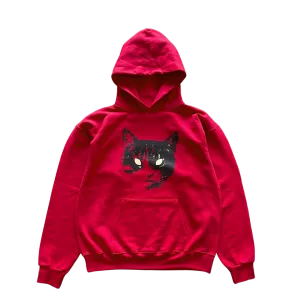 Glowing Cat Eyes Hoodie