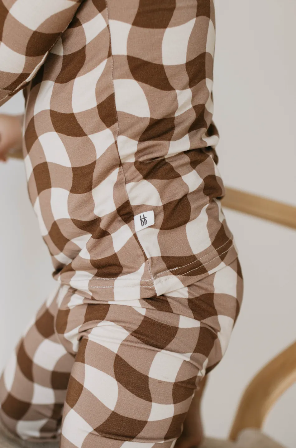 Groovy Gingham 🪩| Bamboo Two Piece Pajamas