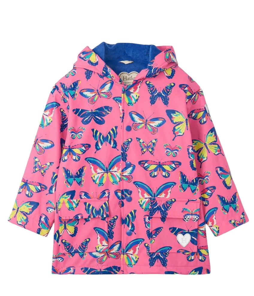 Hatley - Vibrant butterfies Raincoat