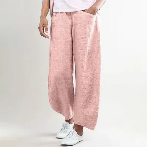 Ivyshape | Casual One-Tone Pants