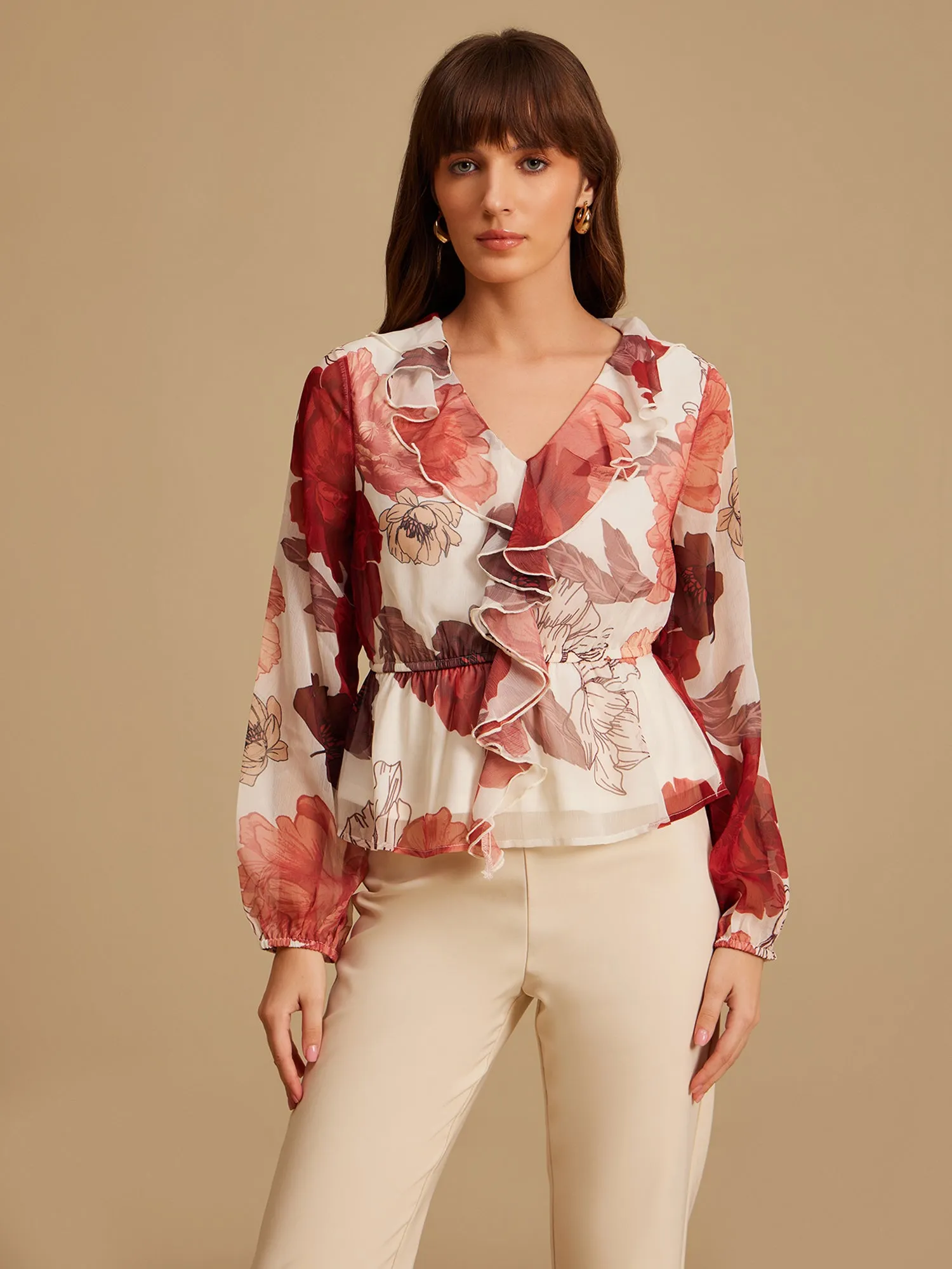 Jude Floral Printed Top