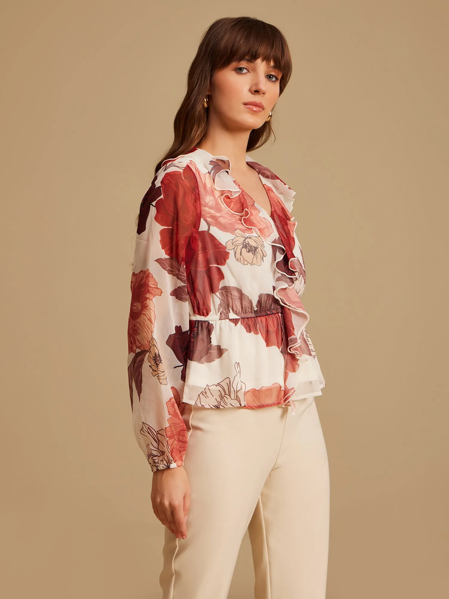 Jude Floral Printed Top