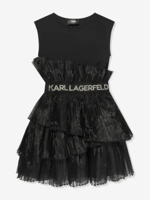 Karl Lagerfeld Girls Tutu Cermony Dress in Black