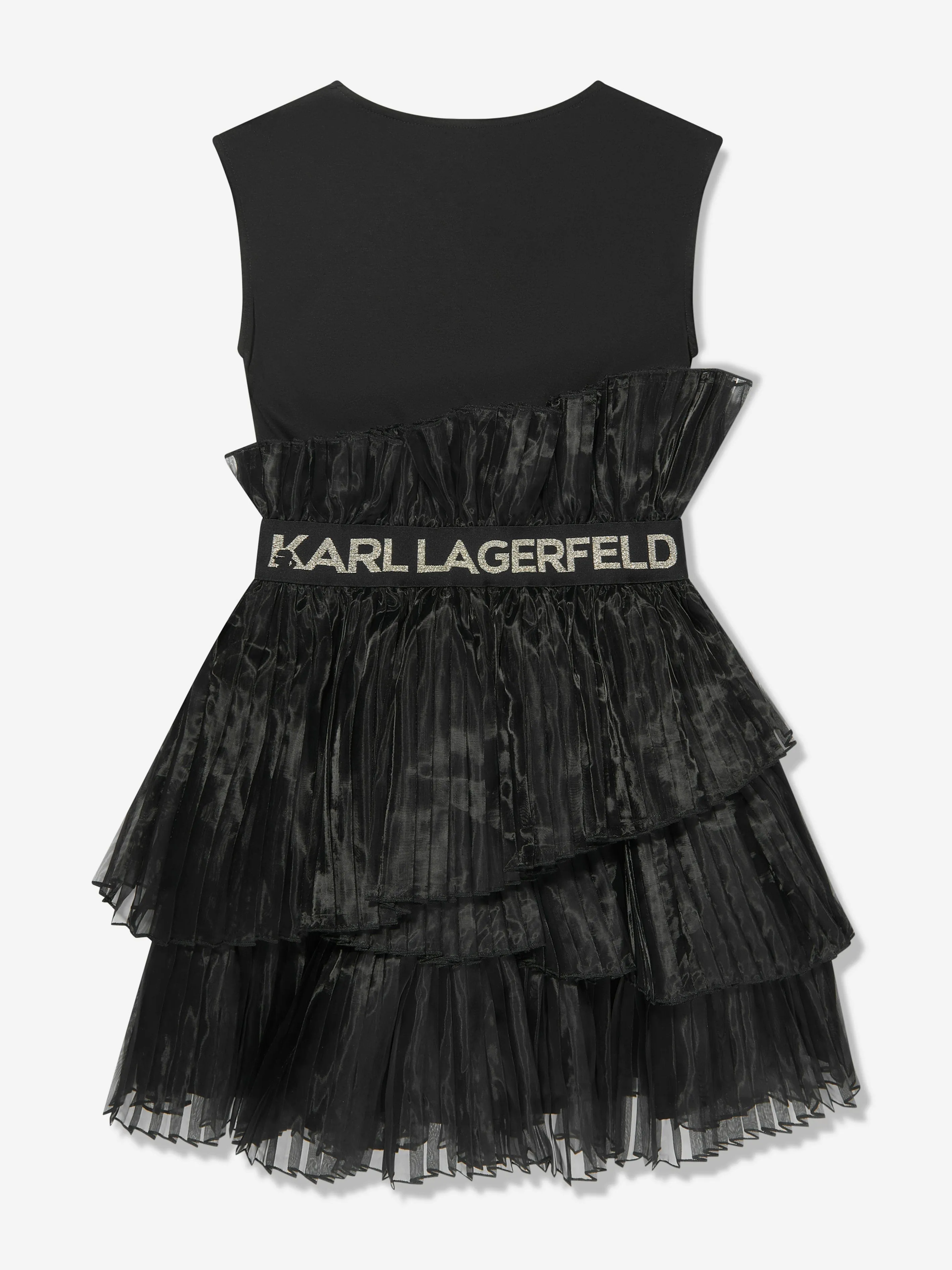 Karl Lagerfeld Girls Tutu Cermony Dress in Black