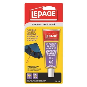 LePage Plastic Adhesive 30mL