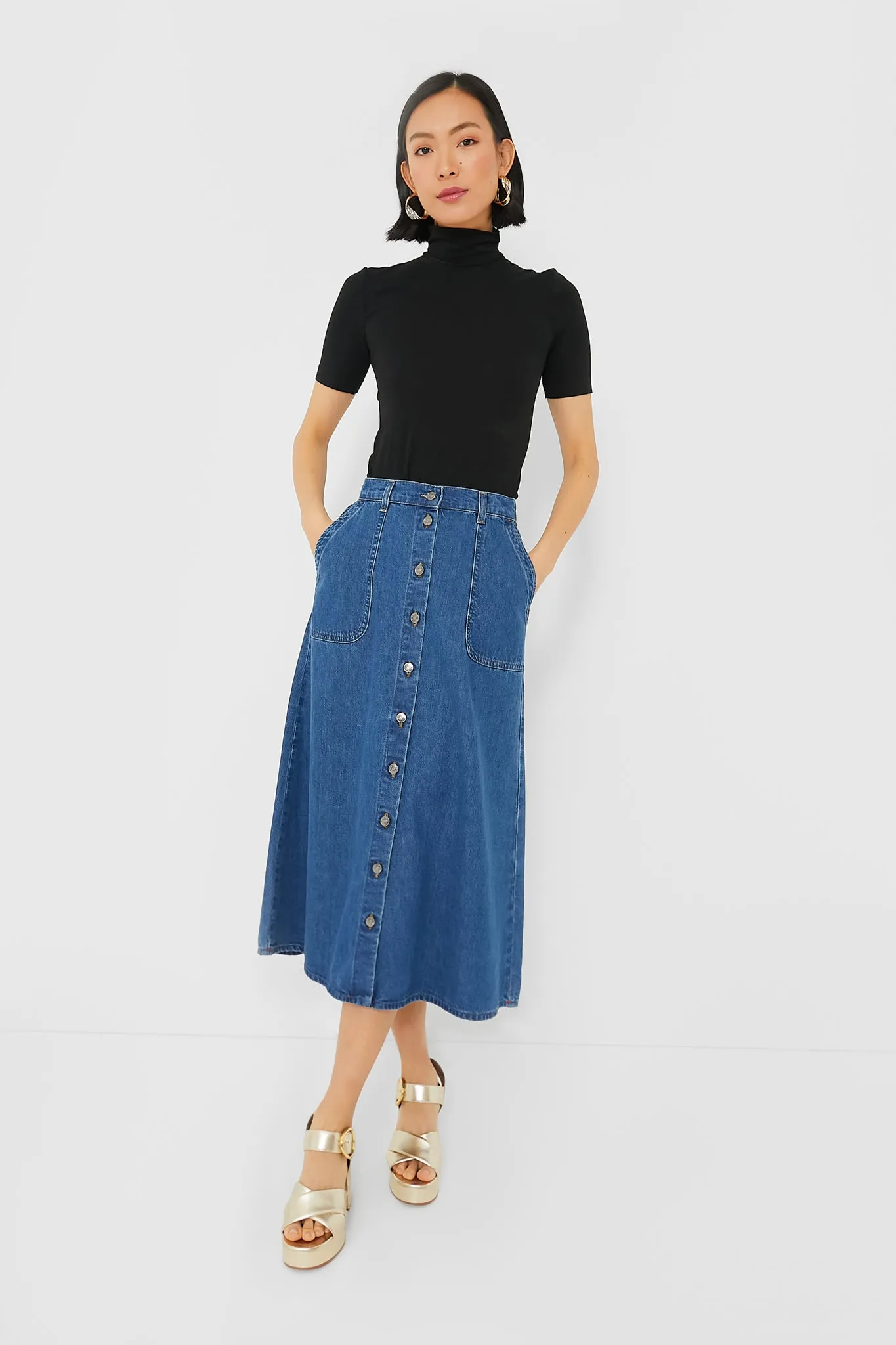 Maritime Gerri Denim Skirt