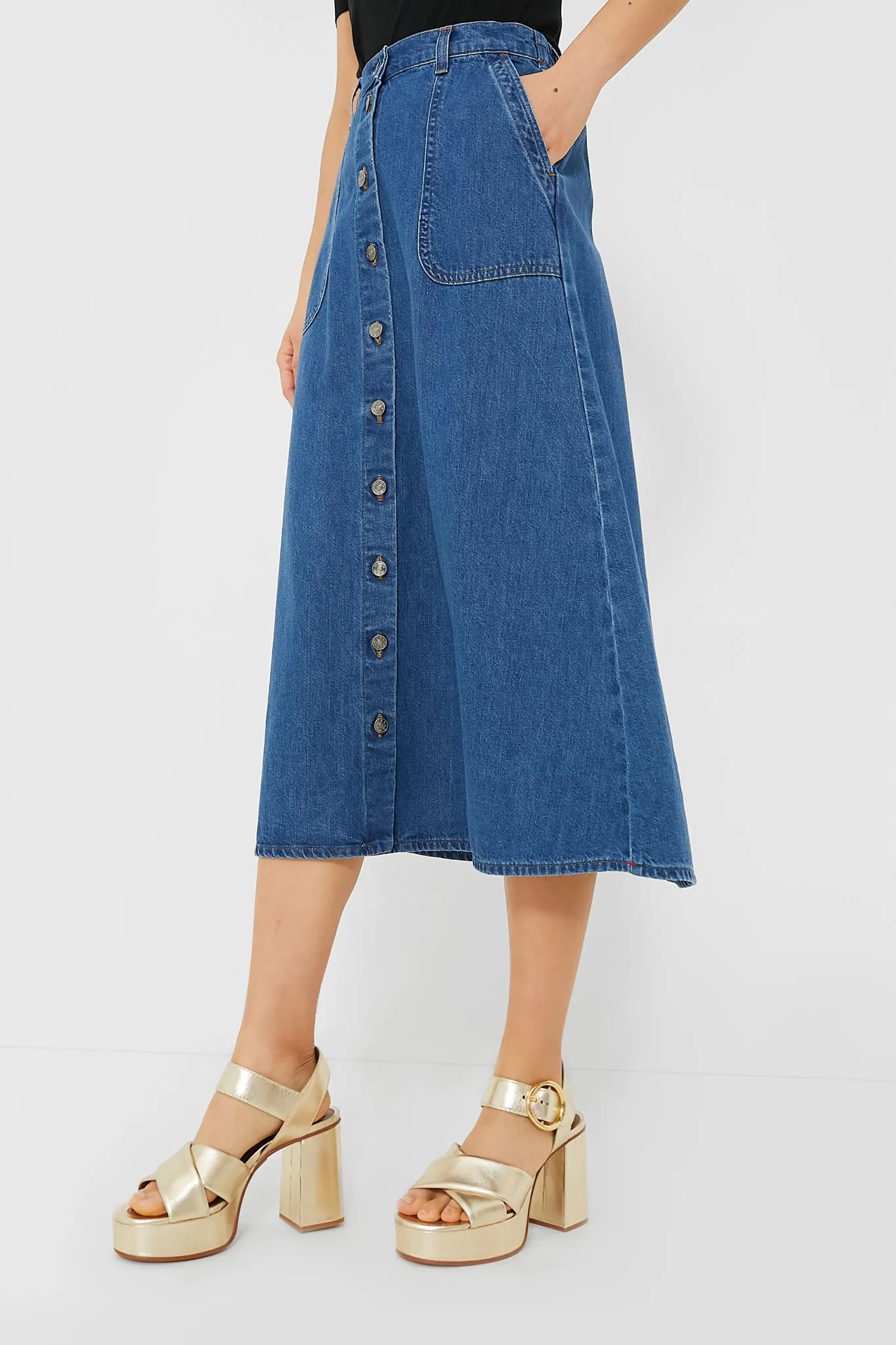 Maritime Gerri Denim Skirt