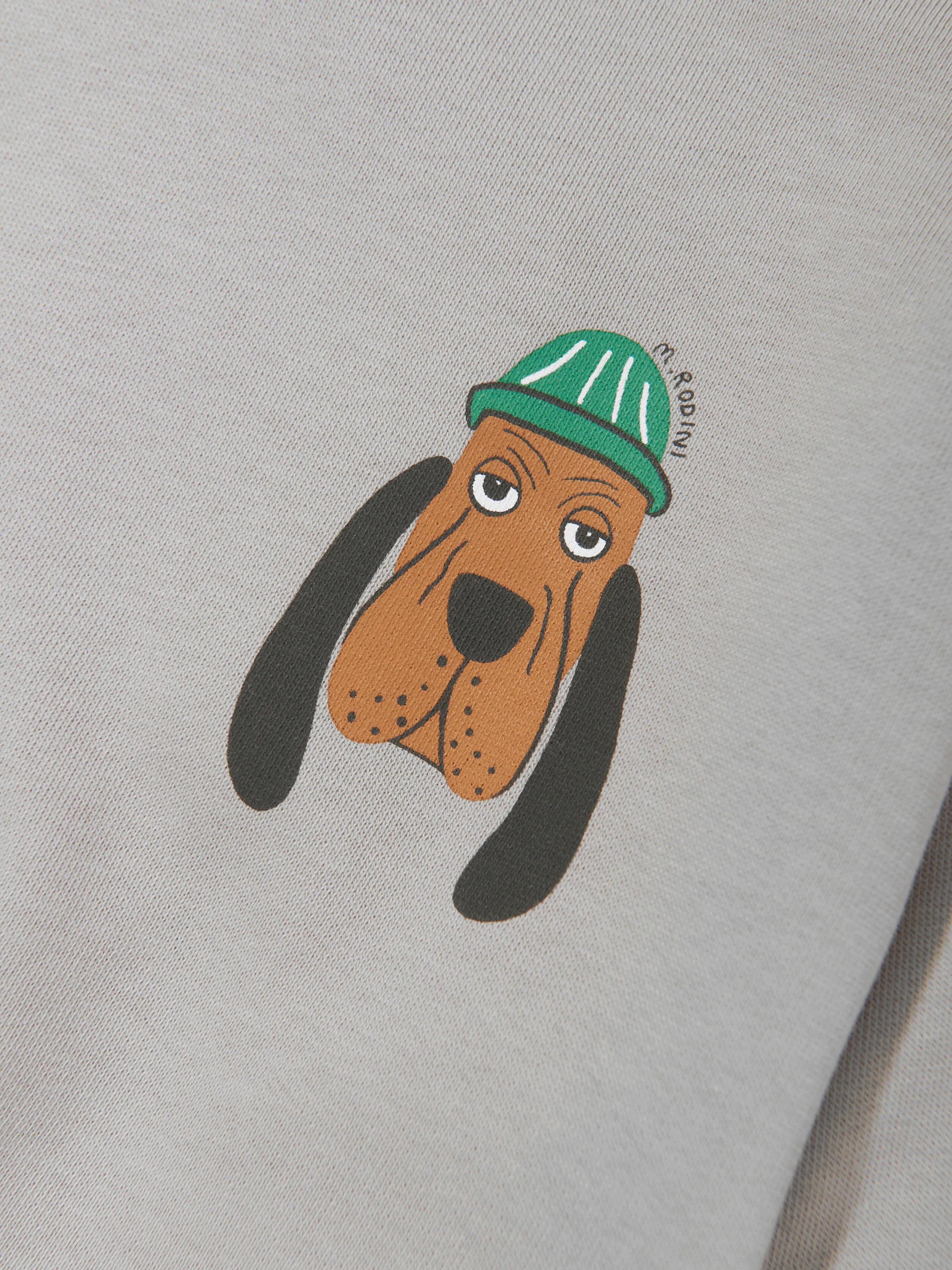 Mini Rodini Kids Bloodhound Sweatshirt in Grey