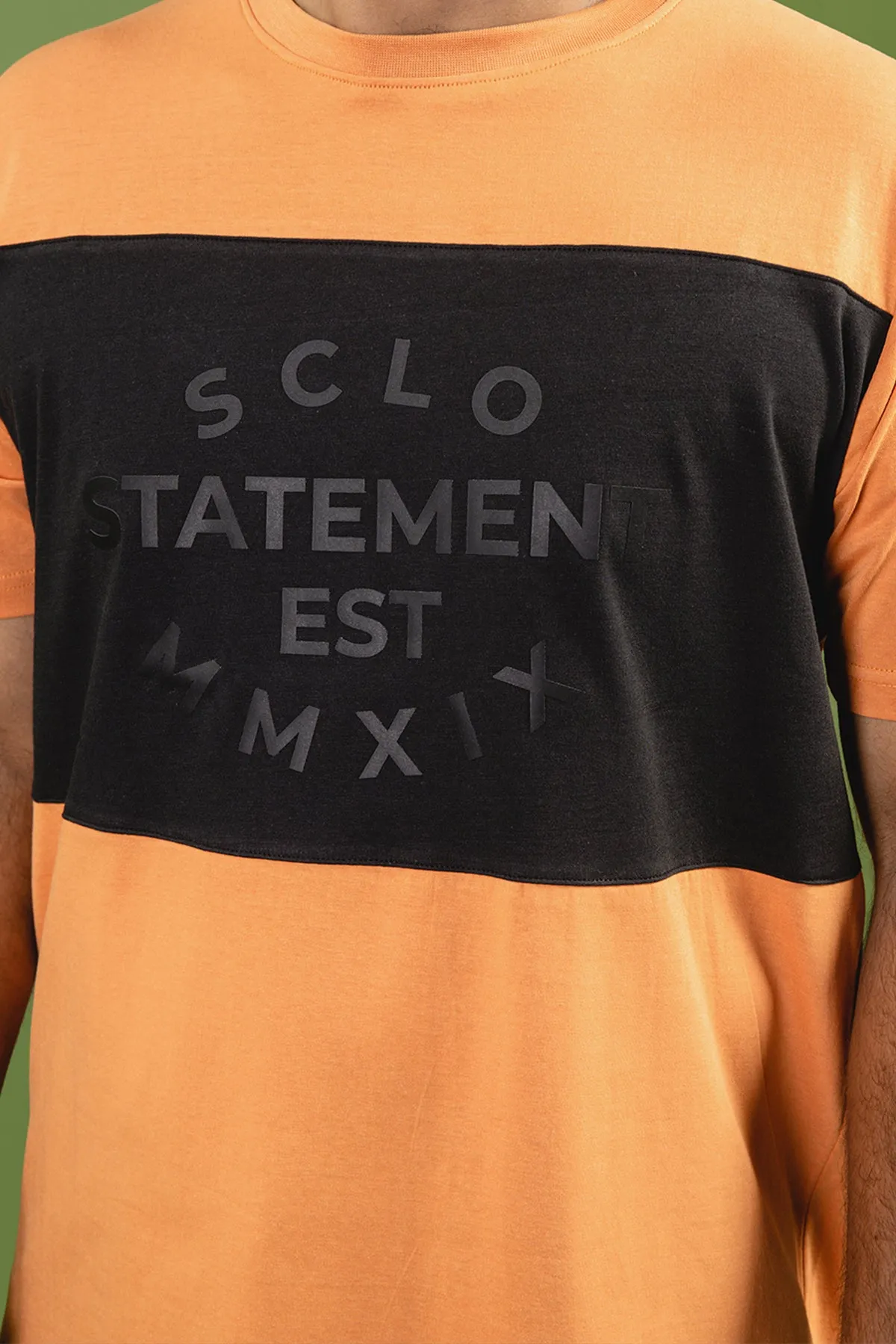 Orange SCLO Statement T-Shirt - S23 - MT0301R