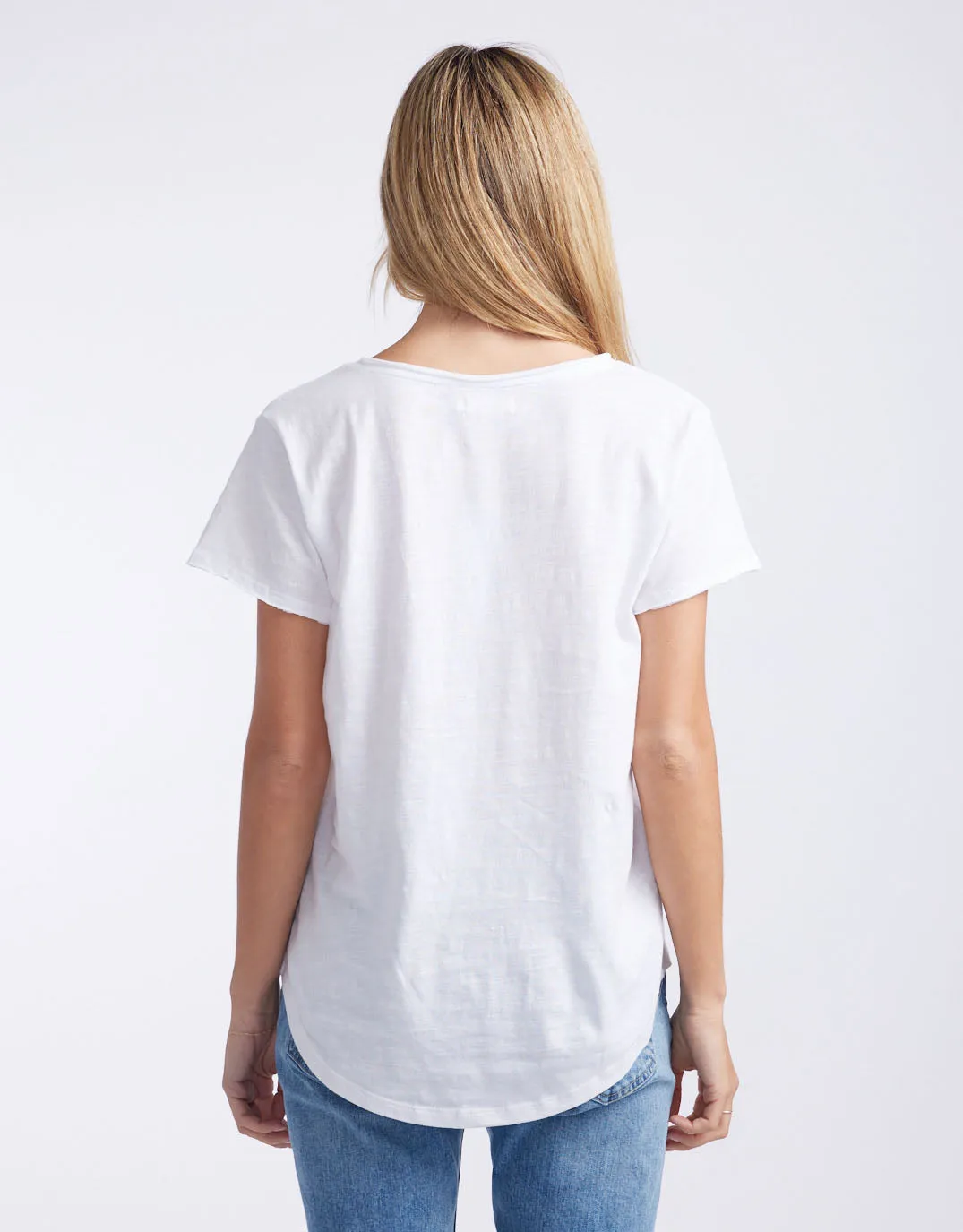 Original V Neck T-Shirt - White