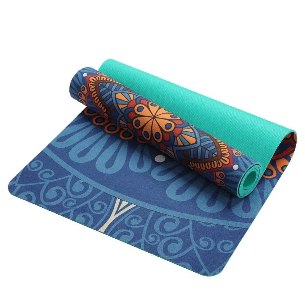 Printed Yoga Mat - Extra Thick