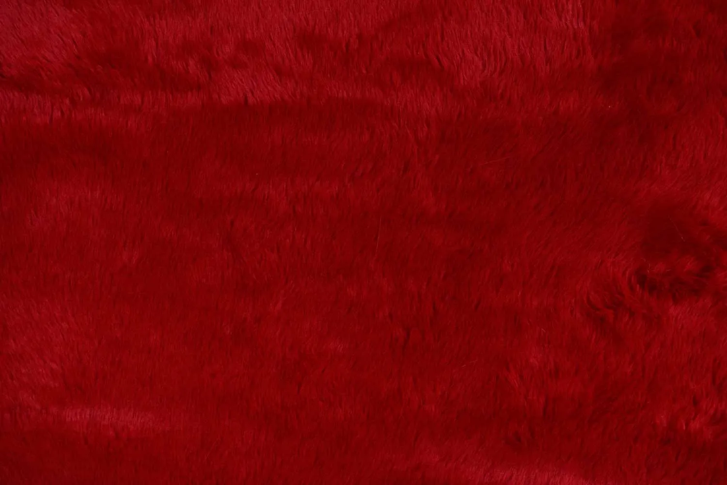 Red Fur Fabric