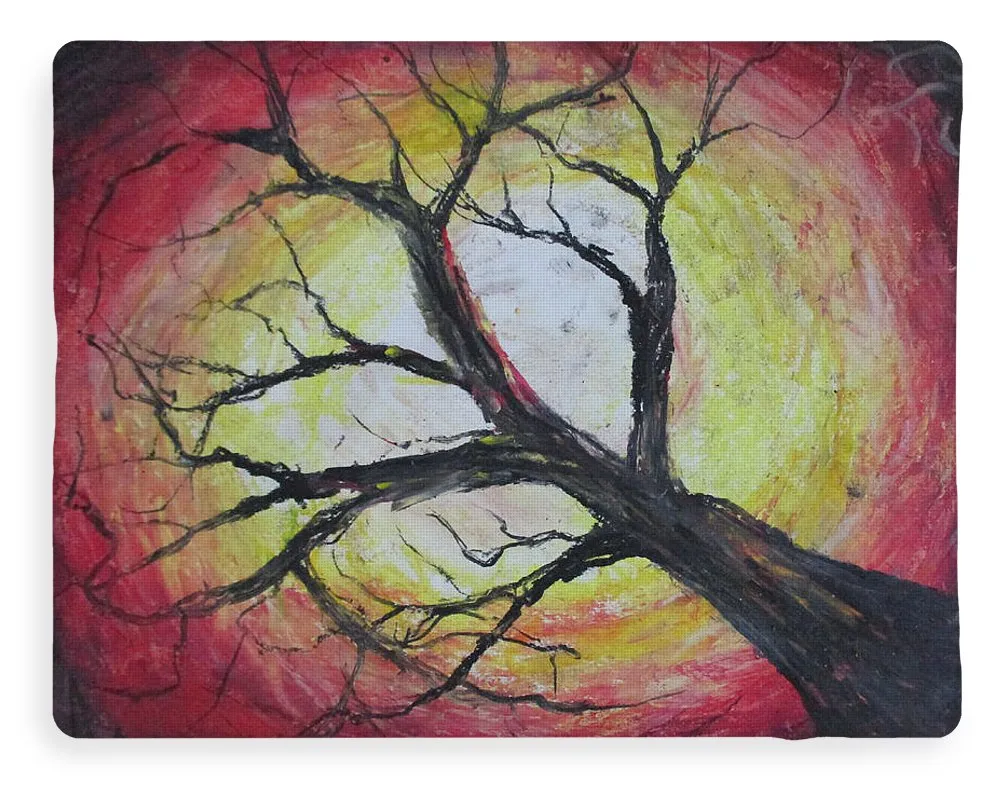 Red Tree - Blanket