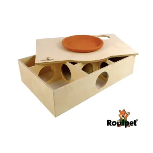 Rodipet Hamster House Maze DaVinci 41cm x 26cm with Terracotta 7cm