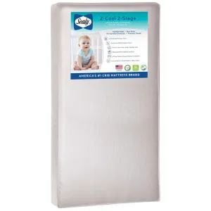 Sealy 2-Cool 2-Stage Crib and Toddler Mattress