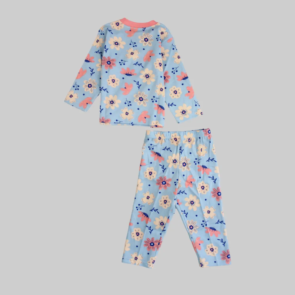 Sweet Flowers Long-Sleeved Pajama