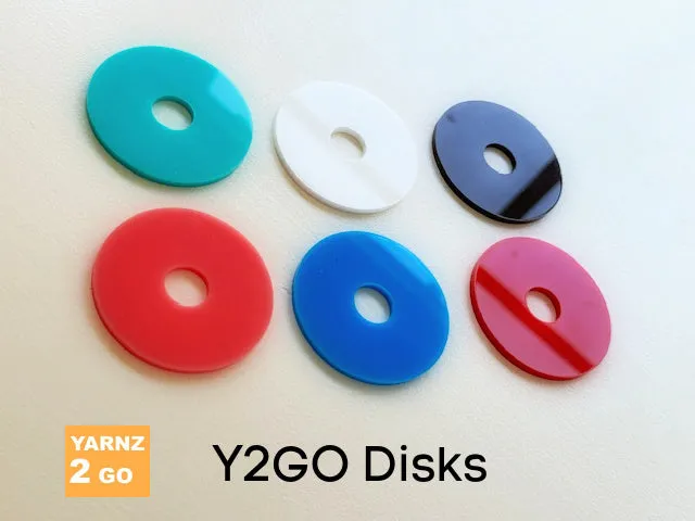 Y2GO Disk to hold your shawls in place